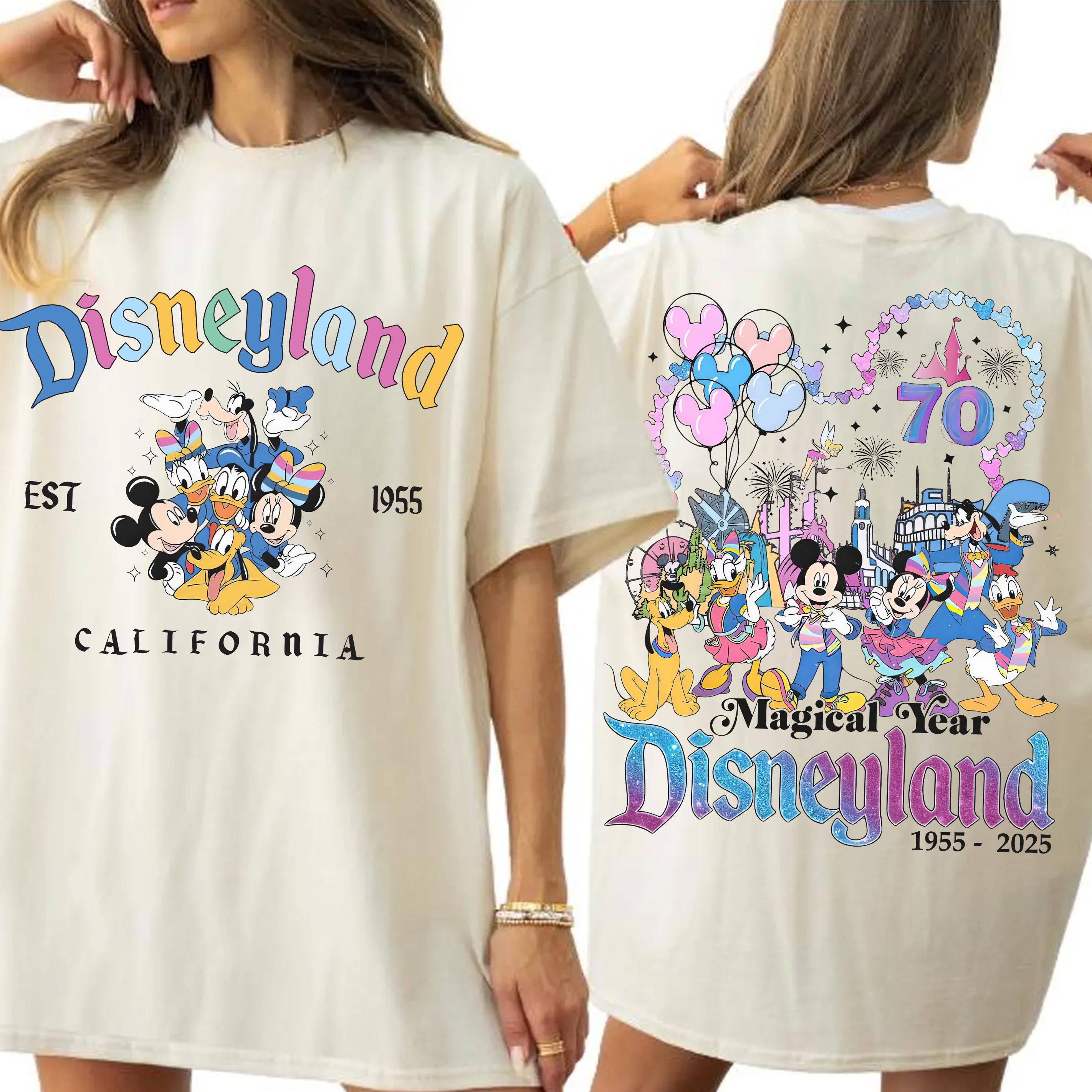 Disneyland 70th anniversary shirt - Etsy 日本
