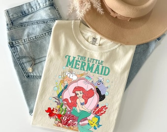 Pequena Sereia Vintage PNG, Férias em Família PNG, Viagem em Família PNG, Modo Férias PNG, Reino Mágico PNG, Princesa PNG, Download Digital