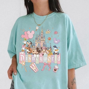 Retro Disneyworld Castle Mickey Friends PNG, Magic Kingdom Girls Trip image 4