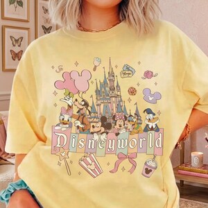 Retro Disneyworld Castle Mickey Friends PNG, Magic Kingdom Girls Trip image 3