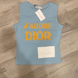 J Adore Dior Tank - Etsy