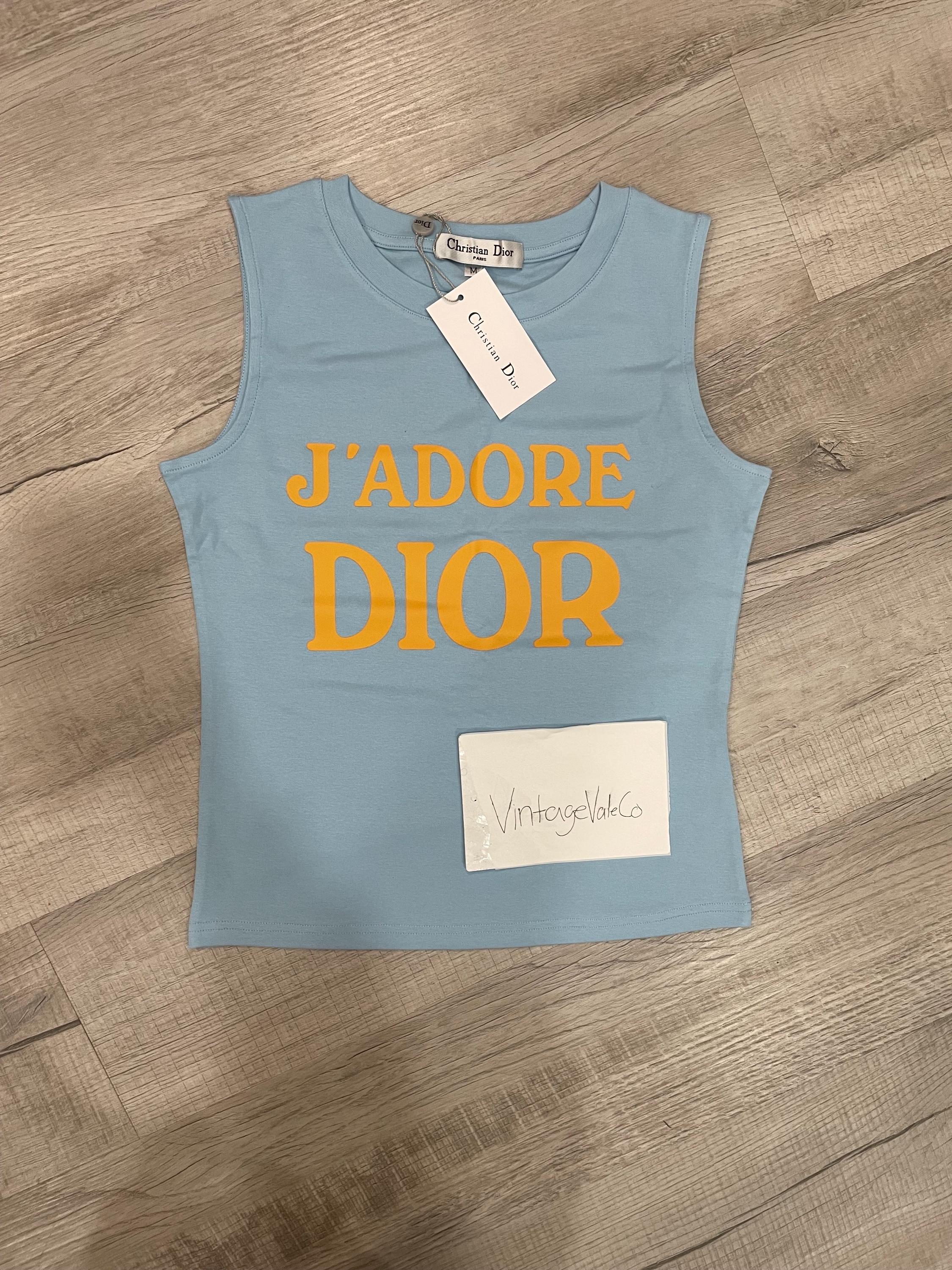 J Adore Dior Tank - Etsy Canada