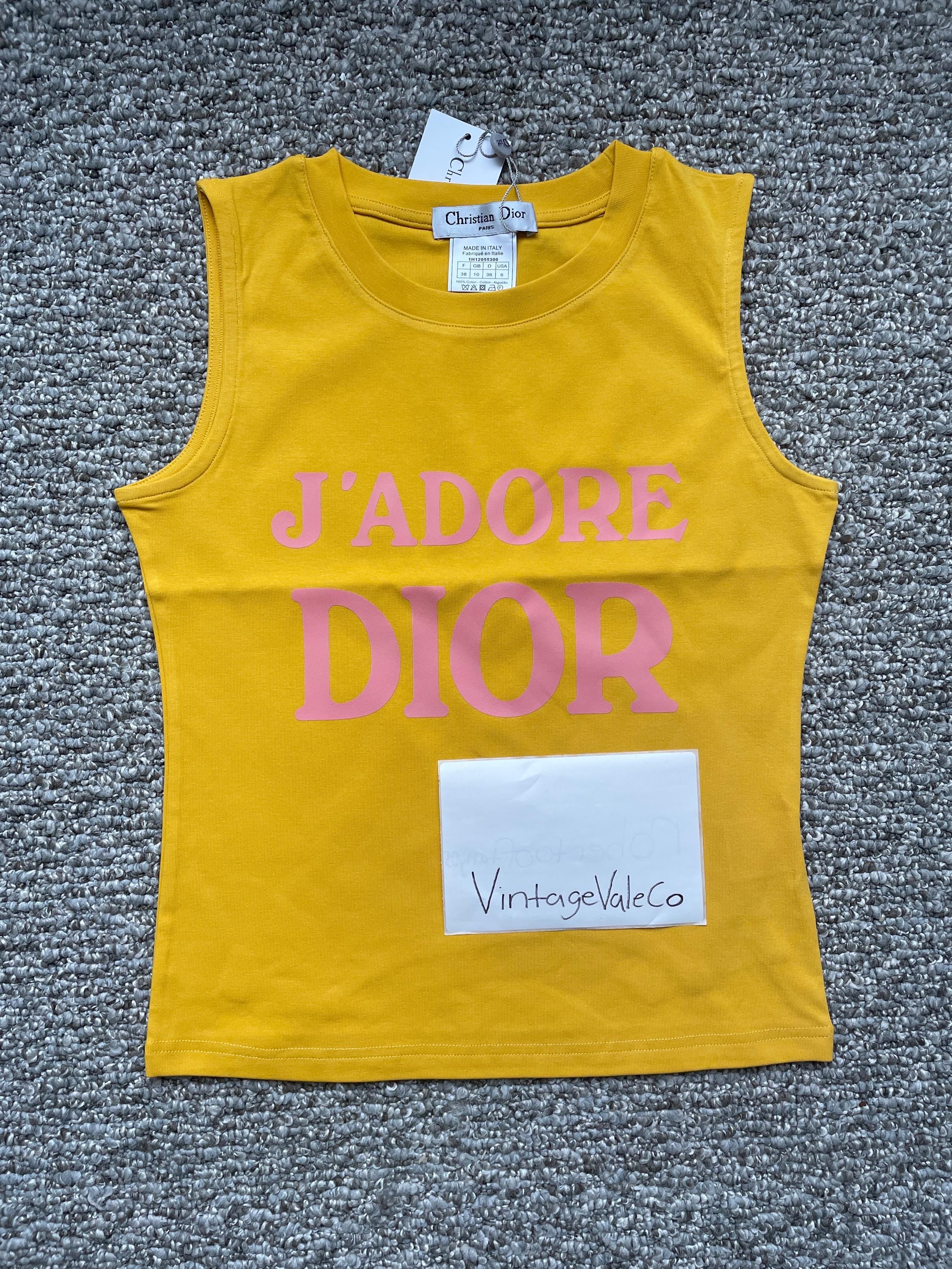 J Adore Dior Tank - Etsy Canada