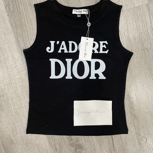 J'adore Dior Tank - Etsy
