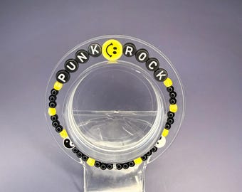 Braccialetto di perline punk rock