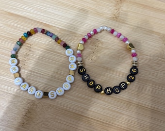 Braccialetto di perline personalizzato per eventi speciali