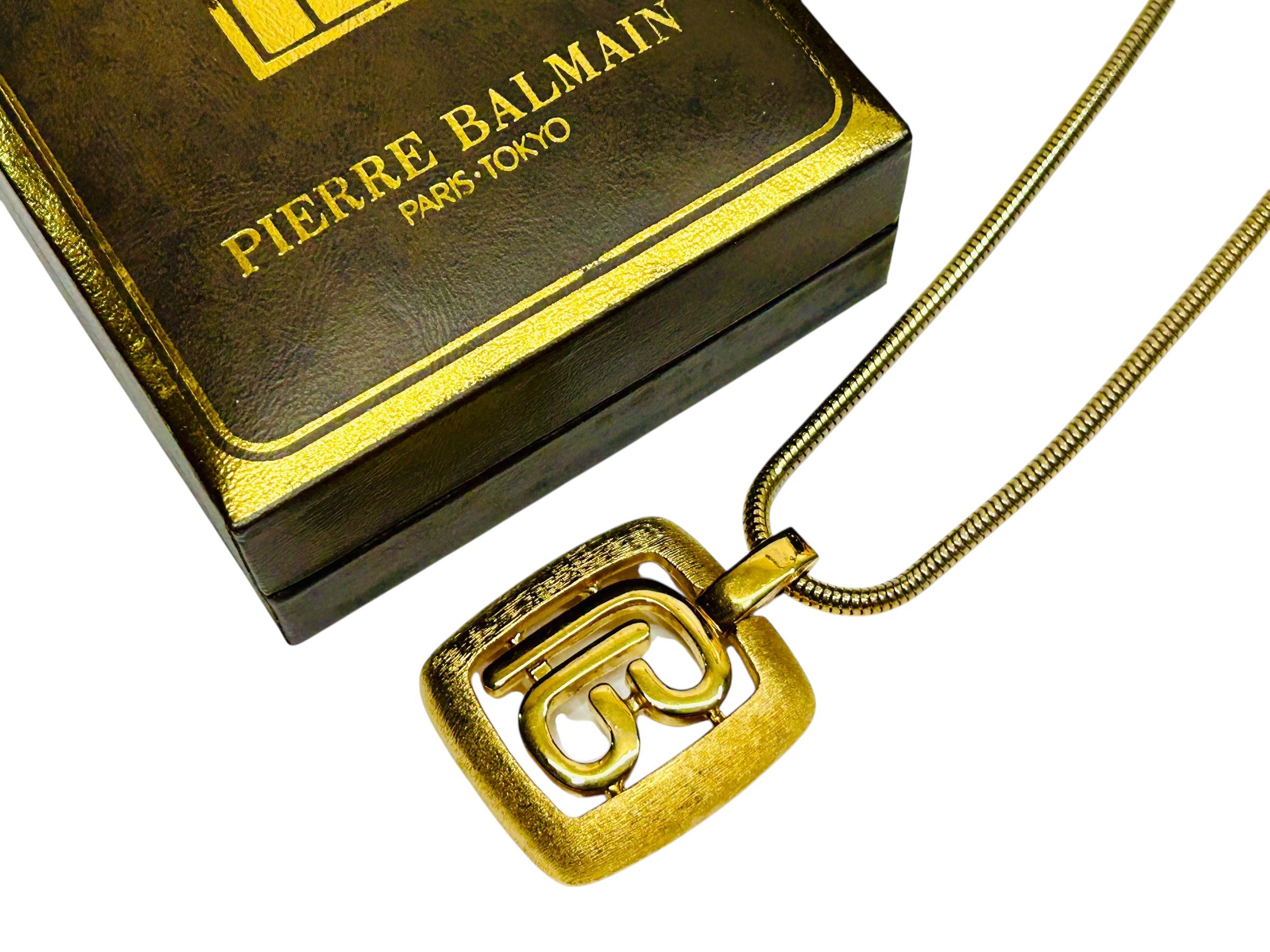Balmain necklace - Etsy 日本