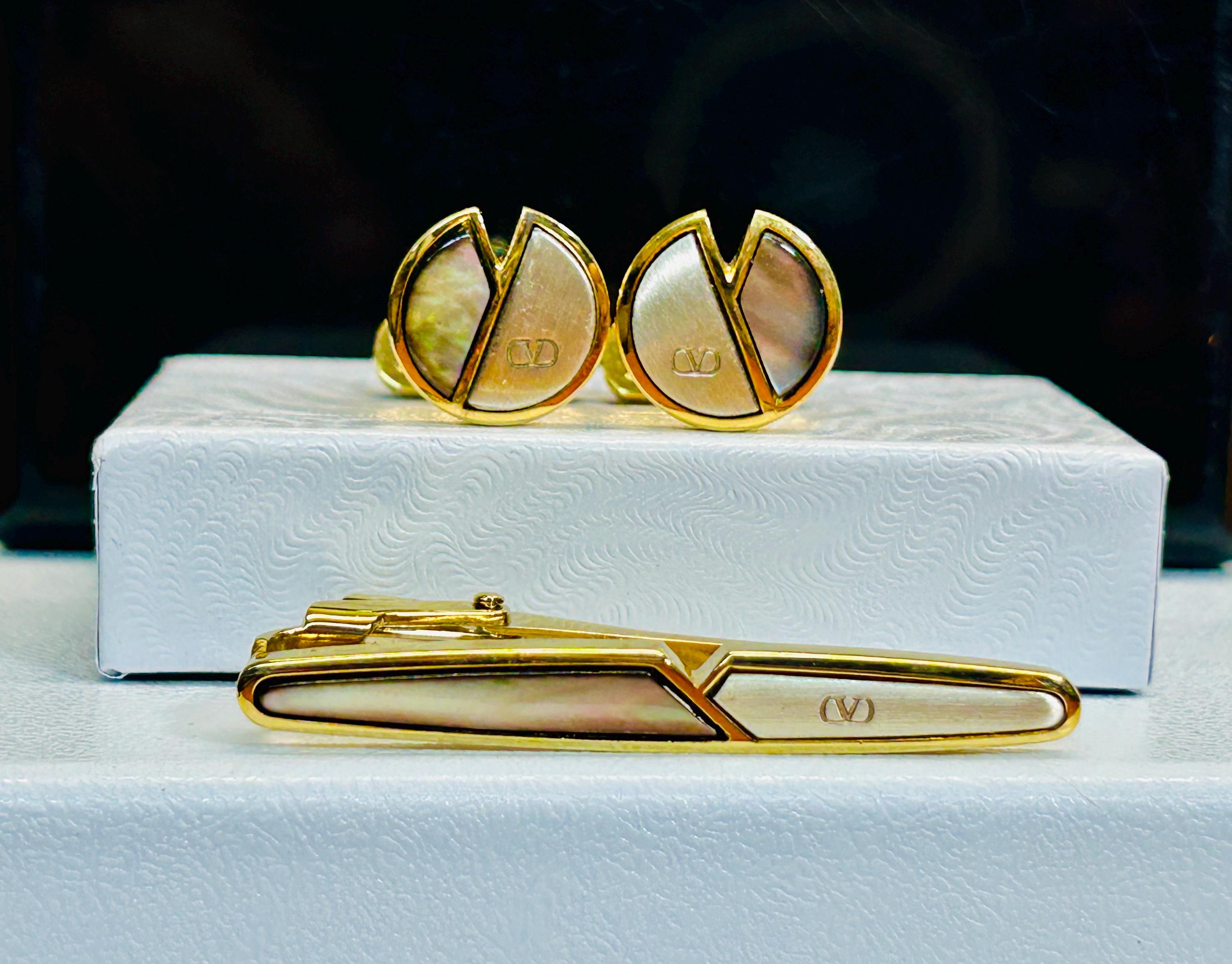 Valentino Cufflinks - Etsy