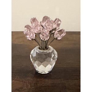 Swarovski Rose Figurine - Etsy