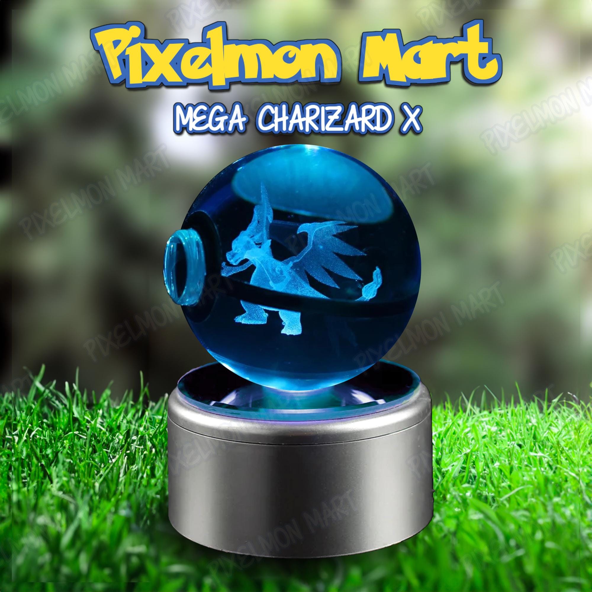 Charizard Pokeball Lamp - Etsy, image size:2000x2000