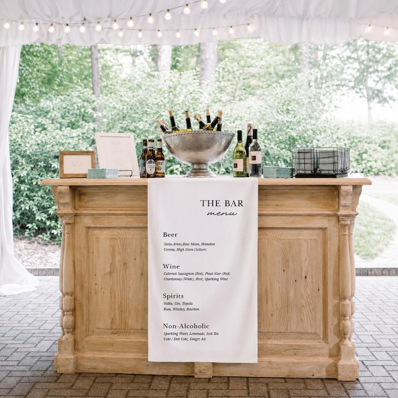 Bar Menu Sign Bar Sign Wedding Drink Menu Banner Custom Cocktail bar-menu-sign-bar-sign-wedding-drink-menu-banner-custom-cocktail