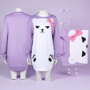 Kpop Hunter Mira Cosplay Costume 2025 Demons Adult Women Hoodie Coat Sleepwear Headband Outfits Halloween Carnival Party Suit