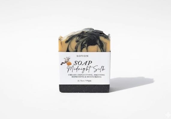 Activated Charcoal, Goat Milk & Honey, Midnight Silk