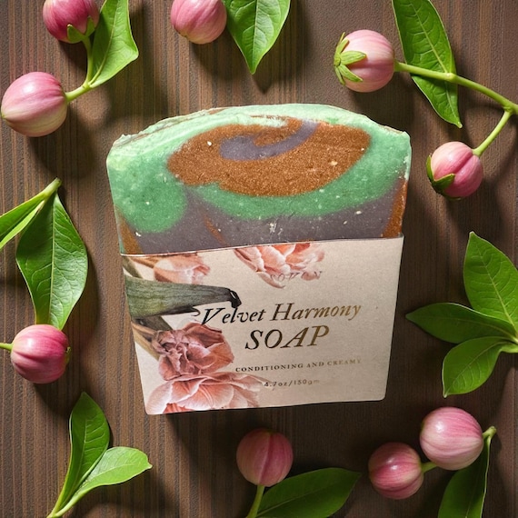 Velvet Harmony, an anytime soap with a floral scent