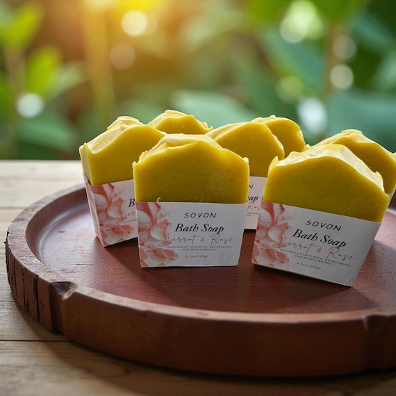 Carrot & Rose Bath Soap