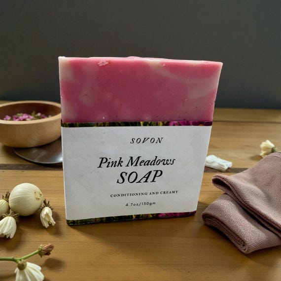 Pink Meadows Soap with Love Spell Fragrance oil