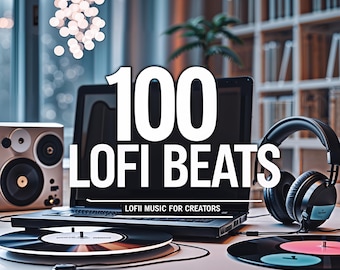 Paquete de 100 ritmos lofi (Vol. 3) / Música relajante de fondo lofi hip hop (sin regalías)
