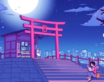 Escena animada Lo-Fi Vol. 3 / Animación musical relajante en bucle / Fondo relajante para streaming, YouTube y Twitch