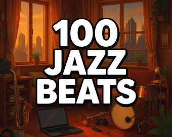100 ritmos de jazz: música instrumental suave y relajante para YouTube y plataformas de streaming.