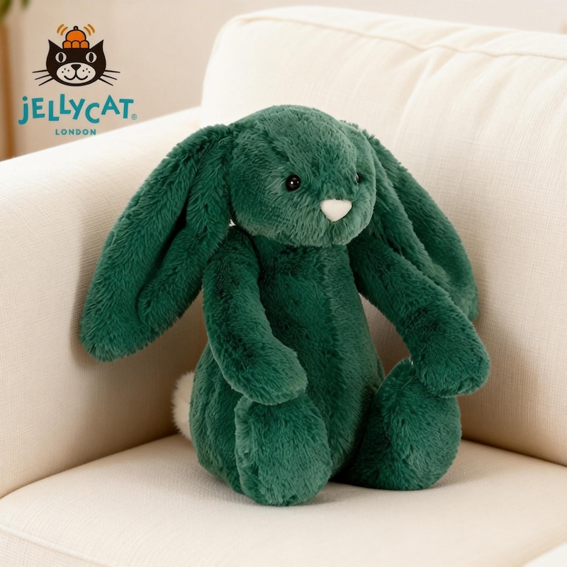 Teal Bunny Plush - Etsy