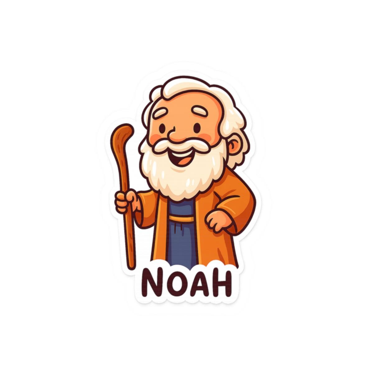 Prophet Model Sticker Noah the Iconic Prophet Kiss-cut Stickers - Durable, Fun Vinyl Stickers ...