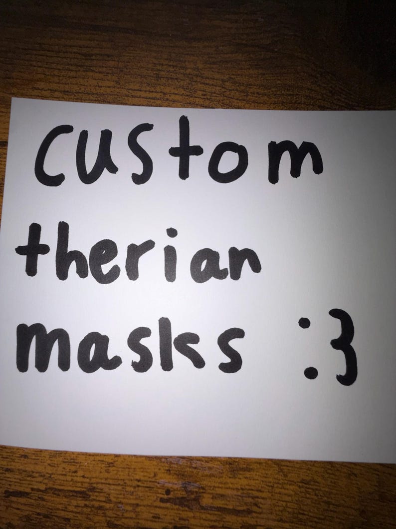 Custom Therian Masks bild 1