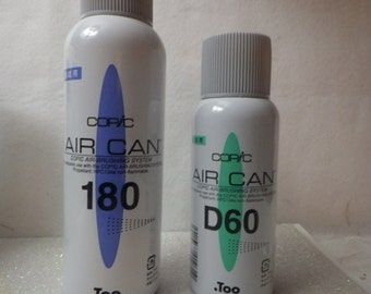 COPIC Air Cans - Either 180 orD60 For Use With COPIC Air Brushing Systems
