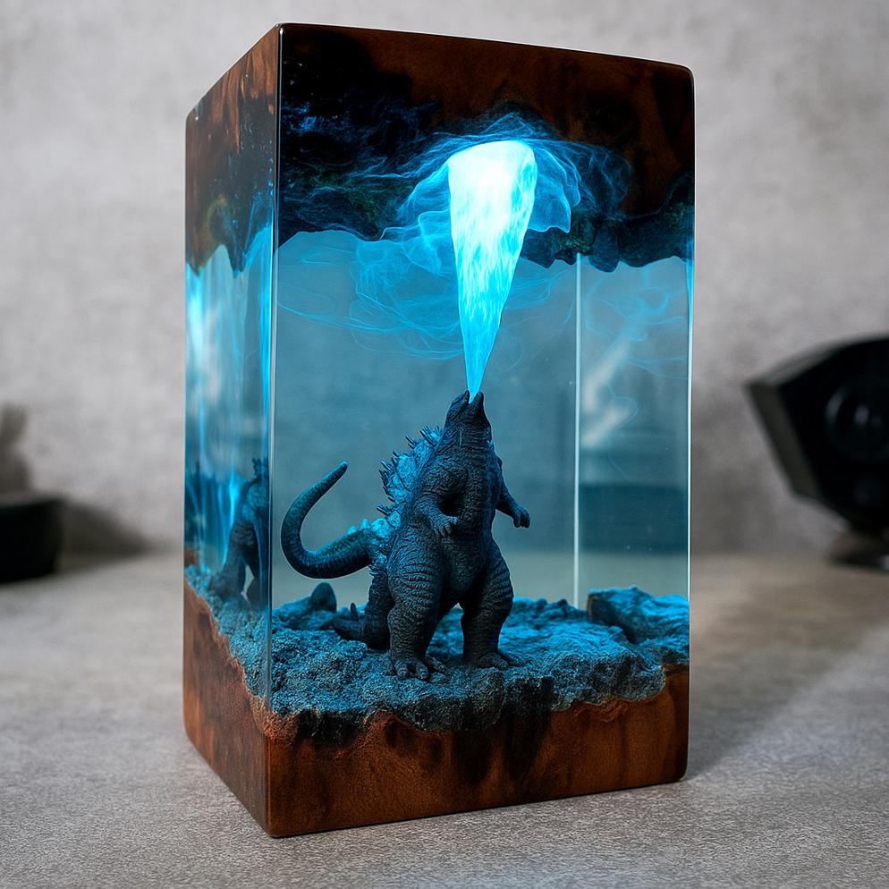 Godzilla lamp - Etsy 日本