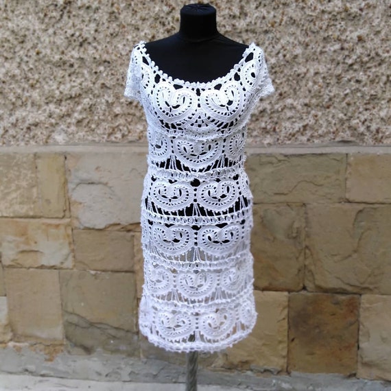etsy white dress