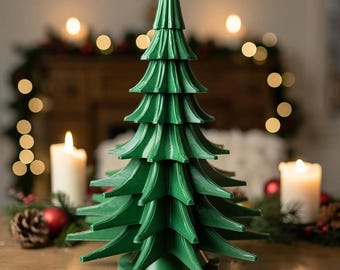 Stackable Pine Tree Tabletop Decoration