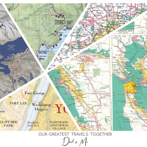 IMISierbare MAP Geschenk, diagonale Karte, Jubiläumsgeschenk, Abenteuer Reise Karte, besondere Gelegenheit, personalisiert, Geburtstagsgeschenk, Hochzeitsgeschenk