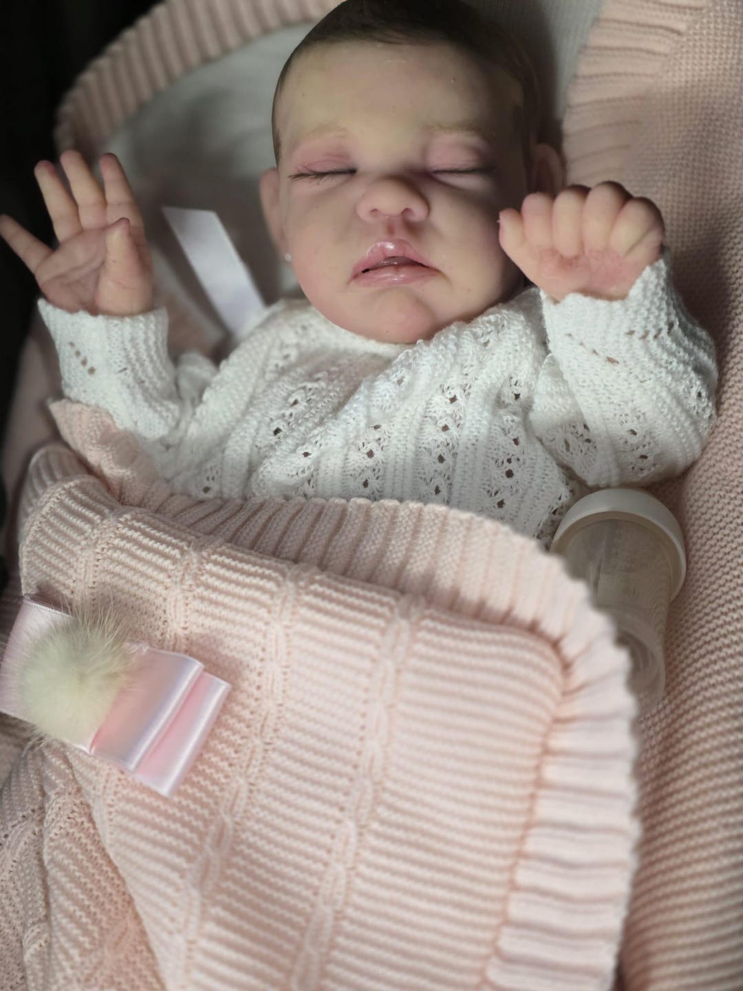 Poupée bébé en silicone corps entier -- REBORN SILICONA fluides Agata - France