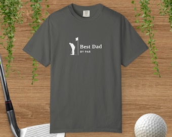 Golf Dad T-Shirt, Best Dad By Par Shirt, Fathers Day Gift Tee, Christmas Golf Dad Gift, Dad Birthday Gift, Mens Golf Tee, Dad Golf Tee