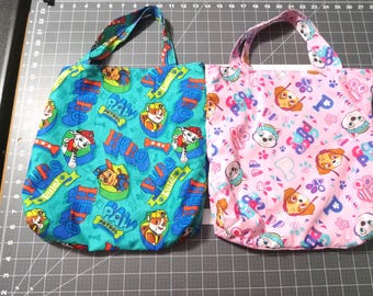 Kids Character Fabric Tote