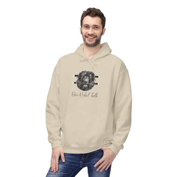 Raw Rebel Talk Midweight Hoodie