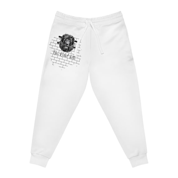 Raw Rebel Talk Logo Athletic Joggers