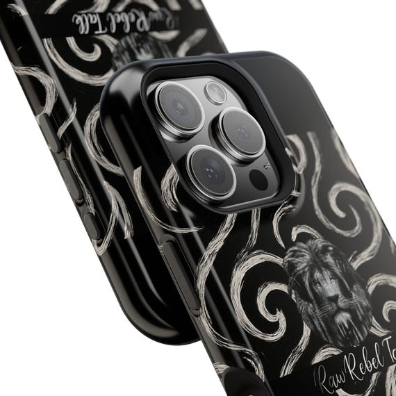 Raw Rebel Talk Phone Case, - Impact-Resistant Case, Protective Smartphone Shell