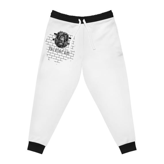 Raw Rebel Talk Logo Athletic Joggers