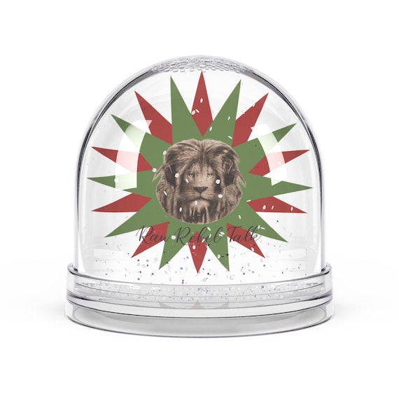 Raw Rebel Talk Snow Globe