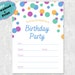 see more listings in the Party Invitations section