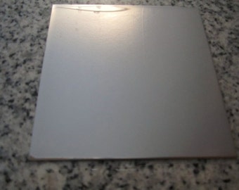 LASER CUT 3" x 3" Stainless Steel Sheet, 22g LSSS03-03