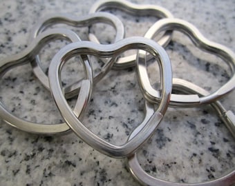 30mm Solid Stainless Steel Key Rings KRR-30 | Etsy