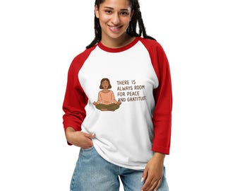 Raglanshirt met 3/4-mouwen