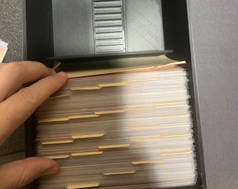 Card Storage Box for Home - STL - Marvel Crisis Protocol