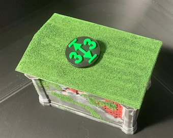 Terrain Size Reminder Tokens - STL -  Marvel Crisis Protocol