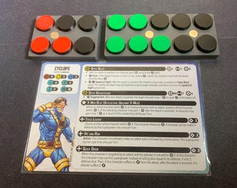 Token Tray Set - STL - Marvel Crisis Protocol