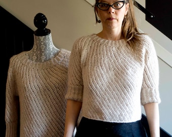 Knitting Pattern for the St. Laurent Sweater