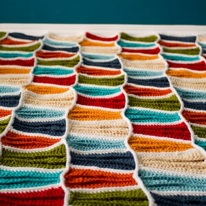 Crochet Pattern for Surf City Beach Blanket image 2