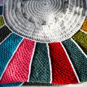Crochet Pattern Sunburst Afghan image 2