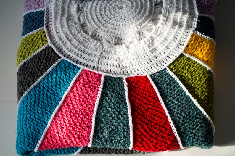 Crochet Pattern Sunburst Afghan image 2